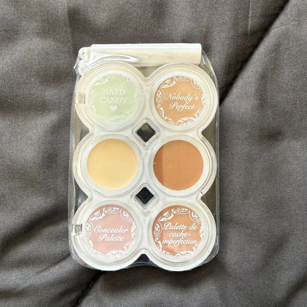 Hard Candy Nobody's Perfect Concealer Palette $2/10 OS Medium 134 New Sealed‎ 6